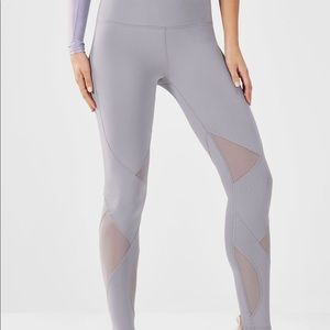 Fabletics Salar Mesh Powerhold Legging in Pebble
